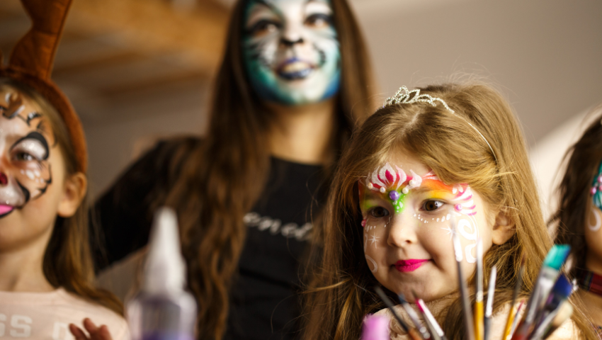 kids face painting ideas for girls