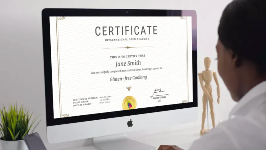 Certificate of Achievement